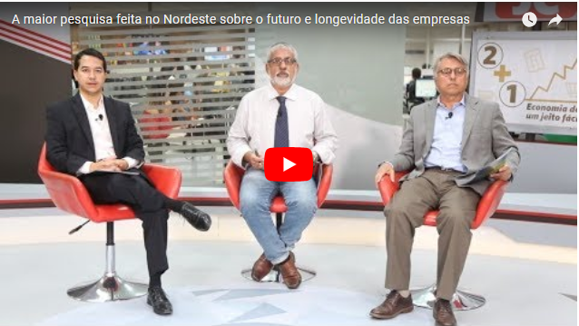 A maior pesquisa feita no Nordeste sobre o futuro e longevidade das empresas (TV JC com Castilho)