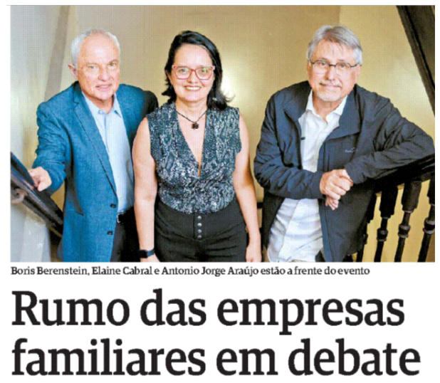 Rumo das Empresas Familiares em debate (Folha)